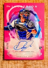 DANNY JANSEN 2019 Inception RC AUTO *RARE* #/99 On Card RANGERS ROOKIE AUTOGRAPH