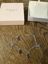 Radley London Ladies Winter Dog Charm Bracelet 