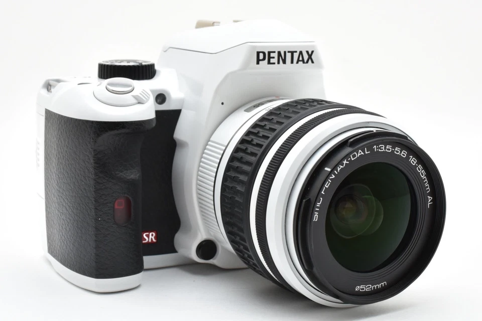 PENTAX K-r 12.4MP Digital SLR Kamera Weiß Körper W/18-55mm Kensington Set Aus - Bild 4 von 4