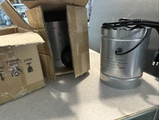 7” Tall Blower Fan Duct Cooling Vent, Grow Room, 260 CFM Lot Of 2 New Units