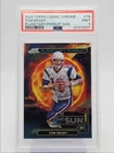TOM BRADY 2024 TOPPS COSMIC CHROME PLANETARY PURSUIT SUN PSA 9 Q0004