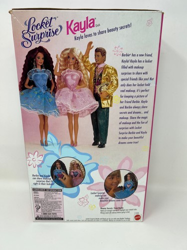 Barbie Medaillon Überraschung Kayla Puppe mit 3 HERZFORM PODS & mehr 1993 - Bild 2 von 6