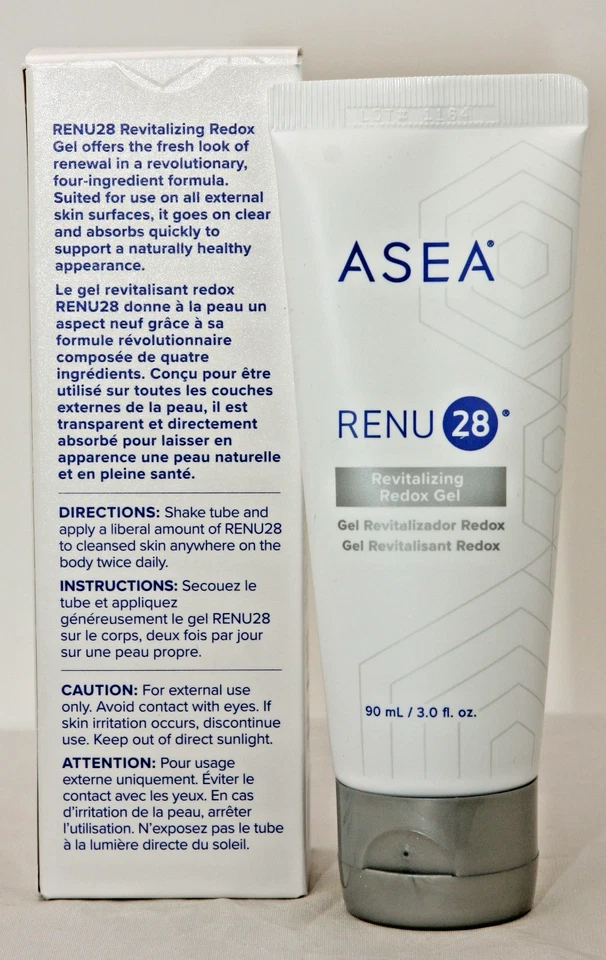 *3-Pack* ASEA RENU 28 Revitalizing Redox Gel 3oz/90 mL - Image 3 of 4