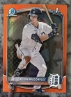 2025 Bowman Chrome Kevin McGonigle Orange Refractor 21/25