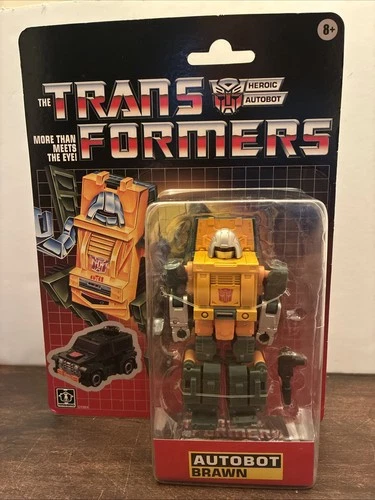 Transformers Brawn G1 Retro Walmart Exclusive Figure: New, Factory Sealed