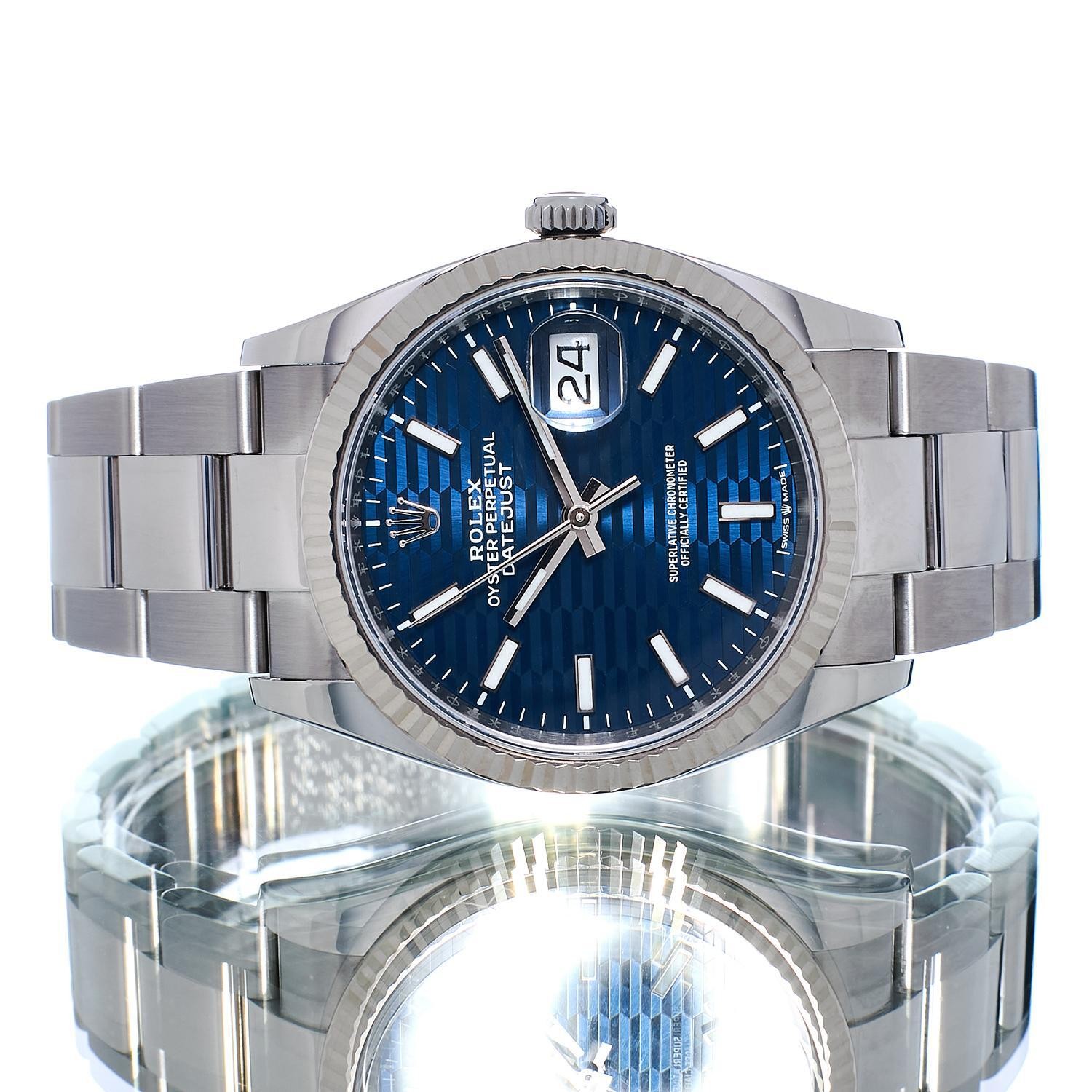 ROLEX DATEJUST 36 126234 BOX PAPERS 2023