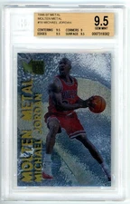 Michael Jordan 1996-97 Fleer Metal Molten Metal #18 BGS 9.5 Gem Mint