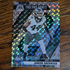 Panini Mosaic 2025 Jamien Sherwood #270 Prizm Intl Games NFL London Jets