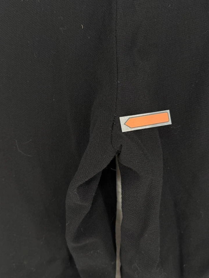 Eileen Fisher Womens Black Wool High Rise Side Zip Wide Leg Trouser Pants Sz L - Image 3 of 4