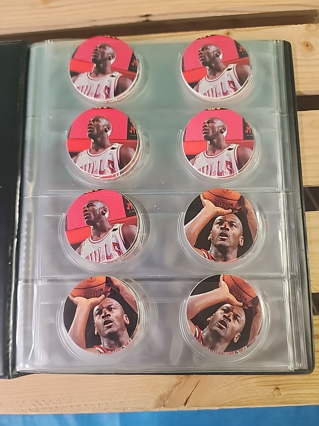 Vintage Upper Deck 1995 Michael Jordan Pog Milk Caps Coins-43 
