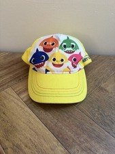 Pinkfong Kids Youth Baby Shark Hat OSFM Yellow Adjustable 65