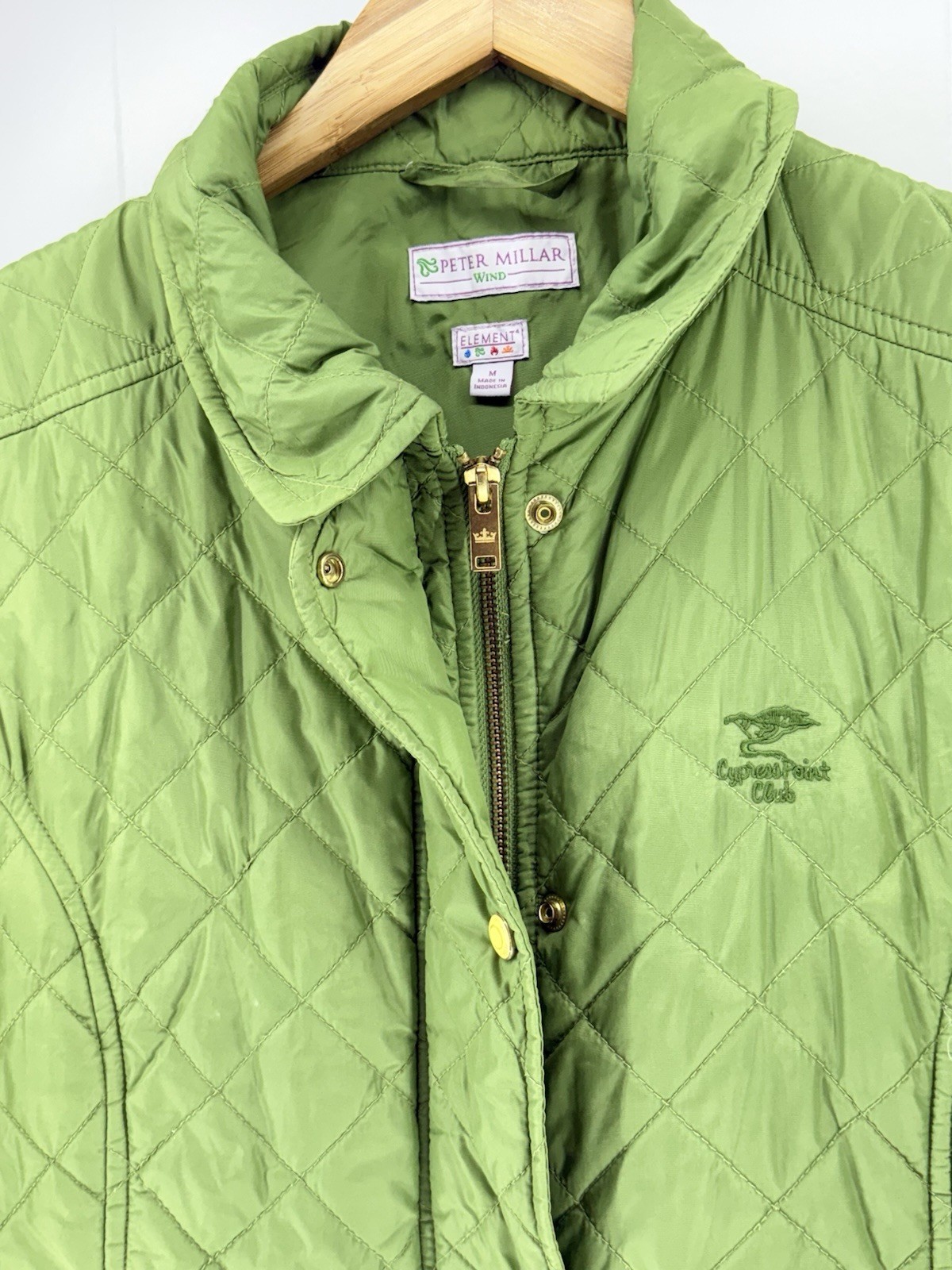 ⭐PETER MILLAR Wind Element- Women's MEDIUM Green … - image 3