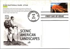 Dr Jim Stamps Pre Stamped Zion National Park First Day Postcard Artcraft