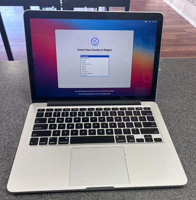 Apple MacBook Pro 13 Retina 2013 A1502 i5 2.4GHz 8GB RAM 256GB SSD Clean Big Sur