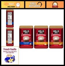 Rich Cappuccino Mix - Instant Coffeehouse-Style Drink, Hot Iced, 3-Pack