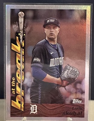 2024 Topps Archives #95ATB-9 Tarik Skubal - 1995 Topps AT THE BREAK Silver Foil