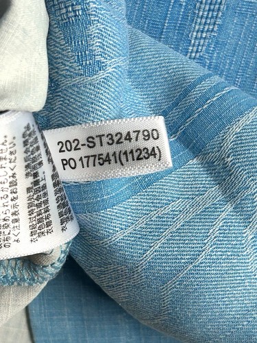Tommy Bahama Tahitian Border Silk Camp Shirt Short Sleeve Button Down Blue XXL - Picture 7 of 10