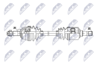 Nty NPW-FT-083 Antriebswelle Vorne Links Passend FüR Fiat