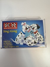 DISNEY'S 101 DALMATIANS Sing-Along 1996 Cassette Tape Children's Songs