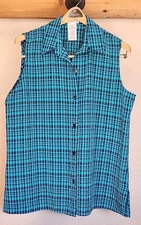 Excellent White Stage Women's No Sleeves Shirt XL