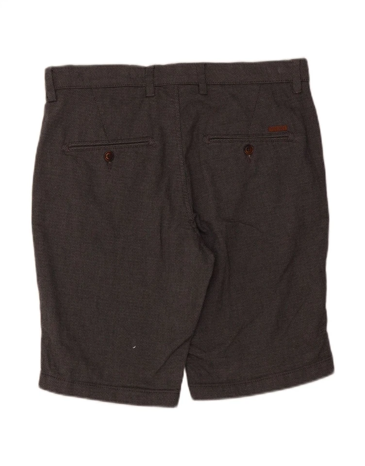 Pantalones Cortos Chinos Para Hombre JACK & JONES Medianos W32 Gris Algodón AM02 Foto 4 de 4