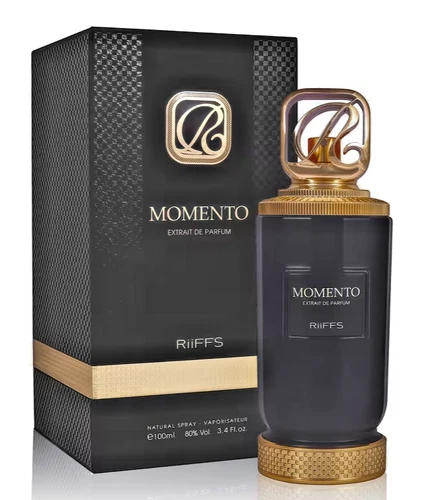 Momento by Riiffs 3.4/3.3 oz Extrait de Parfum Spray for Unisex  New In Box