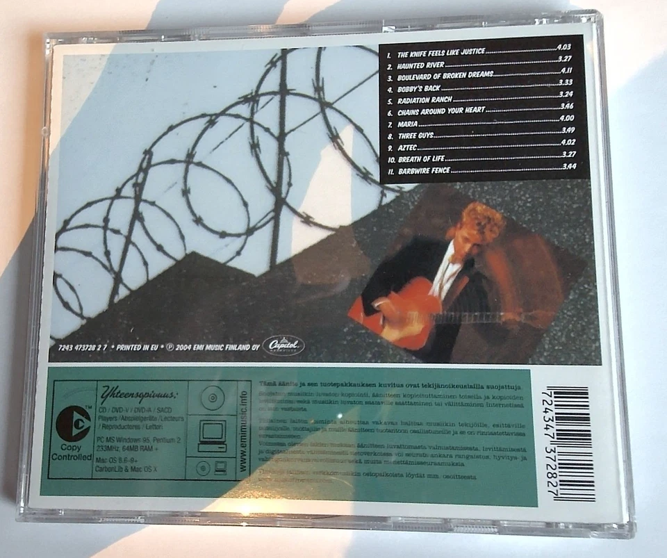 Brian Setzer – The Knife Feels Like Justice CD EU Pressung - Bild 3 von 4