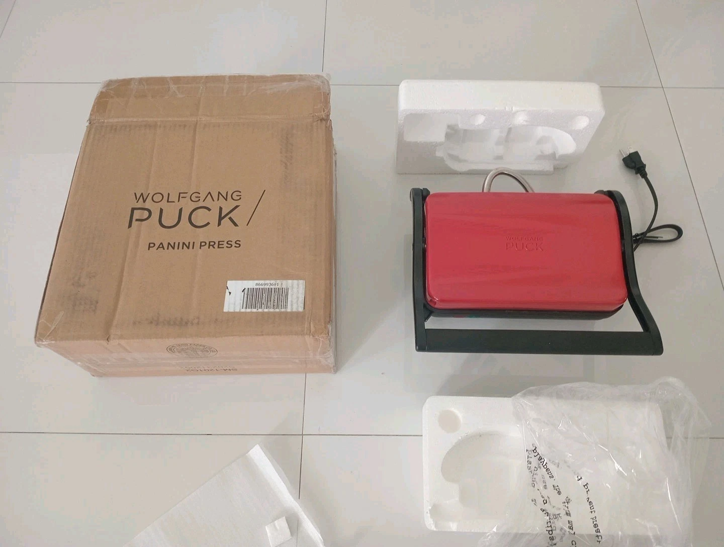 New Wolfgang Puck Panini Duet Press/Grill-floating hinge system Red SWPGPP0020
Opens in a new window