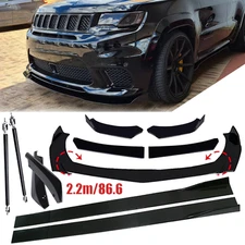For Subaru WRX STI Front Bumper Lip Spoiler Splitter For Jeep SRT Facelift/Track