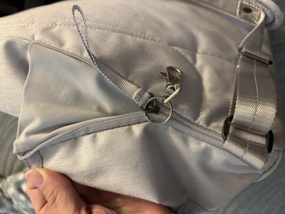 LULULEMON Ice Gray Silver Urbanite Backpack Large Baby Diaper Bag Travel Lululemon Urbanite Backpack - Ice Grey - lulu fanatics main image 4