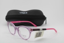 NEW VOGUE EYEWEAR KIDS VY 2013 2866 CLEAR PURPLE PINK AUTHENTIC EYEGLASSES 45-17