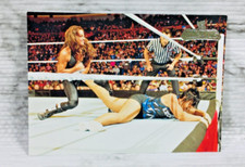 2011 TOPPS WWE CHAMPIONS #66 TRISH STRATUS BATTLES VICKIE GUERRERO (HIGHLIGHT)
