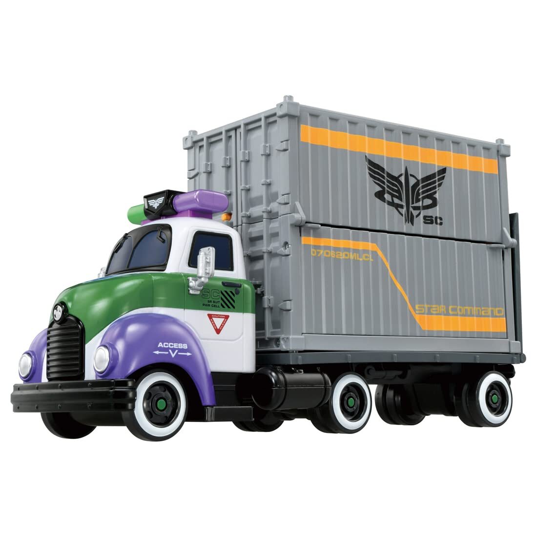 ミニカー command B Takara Tomy Tomica Disney Motors Buzz Lightyear Star Command Carry
