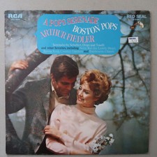 ARTHUR FIEDLER/BOSTON POPS A POPS SERENADE VINYL LP RCA VG 90