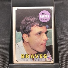 Milt Pappas 1969 Topps #79 Baseball Card Atlanta Braves