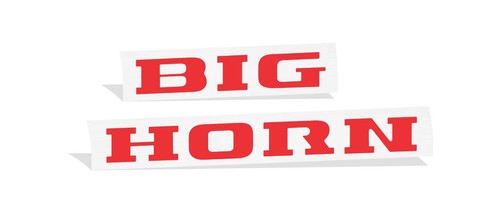 2019-2025 Ram Big Horn - BIGHORN Tailgate Badge Inlay Decal Sticker - Bild 42 von 83