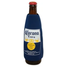 Corona Extra Navy Blue Bottle Sleeve Blue