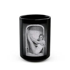 Sheree North #2511 (Vintage Female Icon) Black Coffee Mug