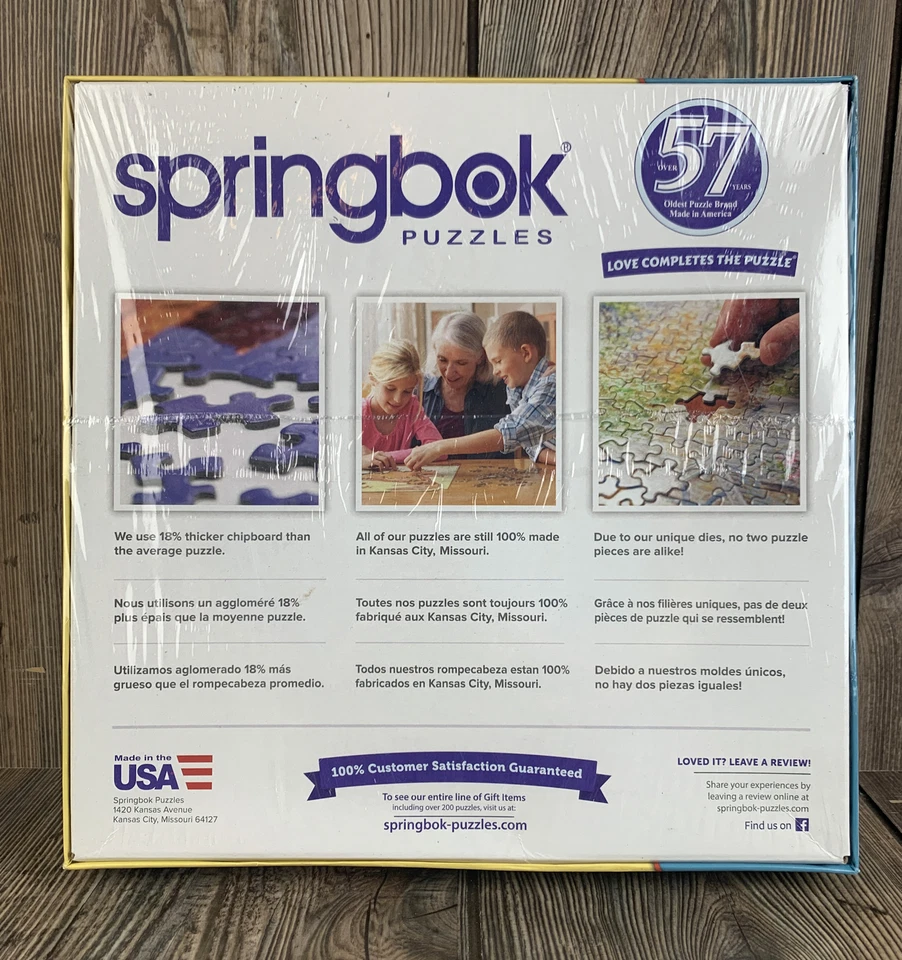 THE CONSERVATORY 1000 PIECE JIGSAW PUZZLE by SPRINGBOK ~ NEW & SEALED - Image 2 of 3