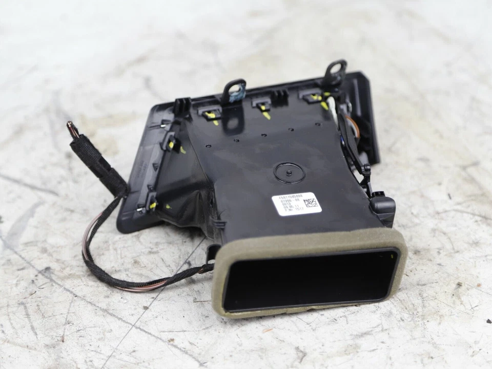 09-15 BMW 740i 750i 760i F01 AIR VENT GRILLE AC CONDITIONING PASSENGER RIGHT OEM - Image 2 of 3