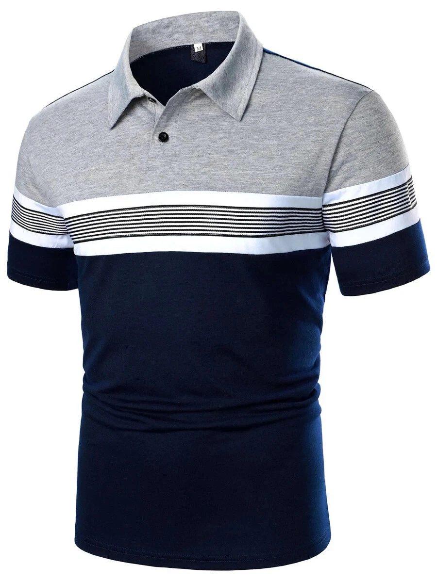 Camisetas Camisas de Hombre de Vestir de Moda Elegantes Ropa Polos Para  Hombres