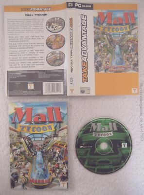 17953 - Mall Tycoon - PC (2002) Windows XP 