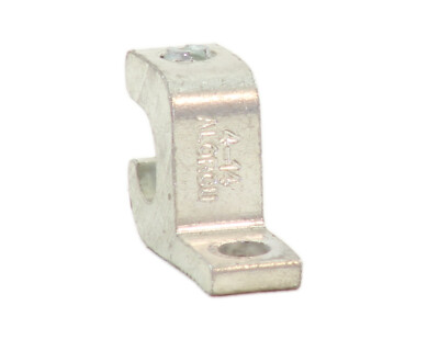 Ilsco GBL 4 Lay In Grounding Lug Aluminum 4 14 AWG Single Conductor 1 Hole