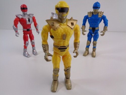 1991 Lanard Toys Atomic Power Ranger Warriors 6" Scale Set 4 Figuren Konvolut - Bild 4 von 20