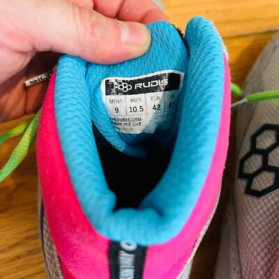 RUDIS Colt 2.0 Adult Wrestling Shoes - Magenta & Lime Size 9  display picture 3