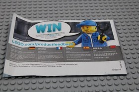 Lego (60148) CITY, ATV RACE TEAM, USED, Complete W/Manual, No Box