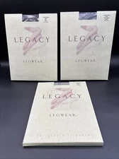 3 Legacy Legwear QVC Gravity Defying Tights Size B A63184 Grey Bark Mineral