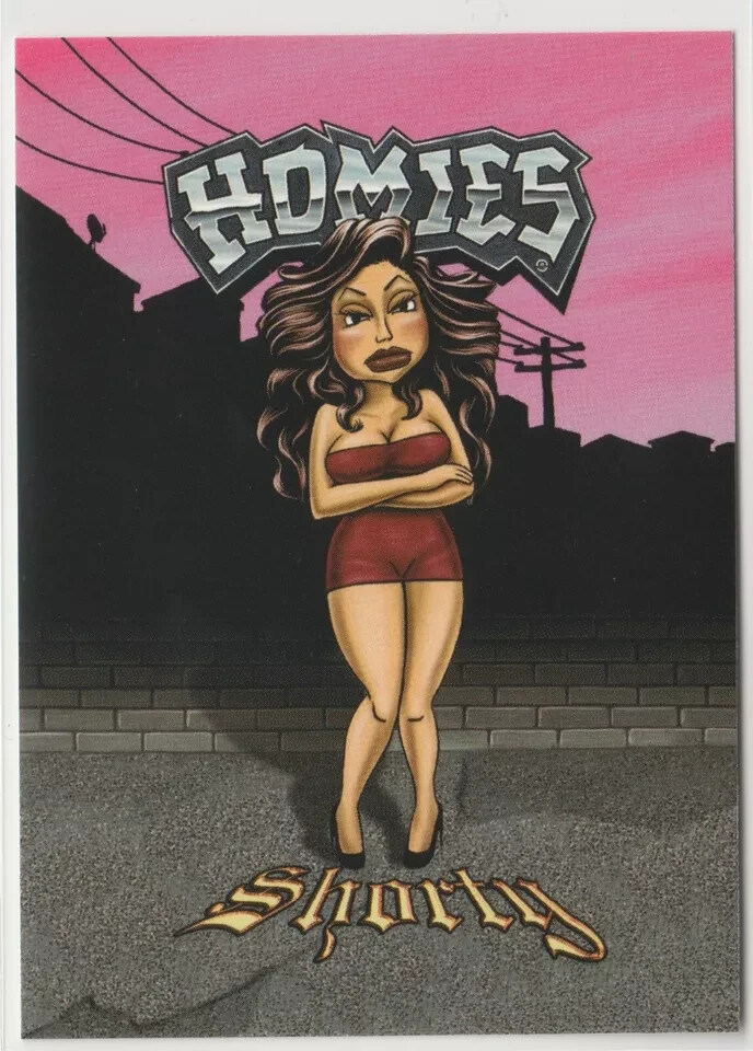 Shorty #62 Homies Swap Cards 2004 NECA Lowrider Chicano Barrio East LA
