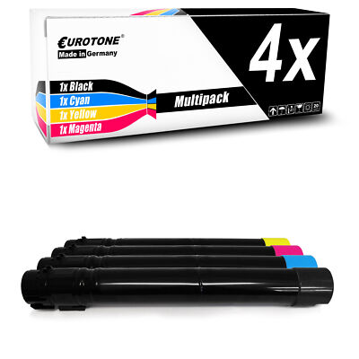 4X Toner For Xerox Phaser 7800-DN 7800-GX 7800-DNM 7800-DX 7800-N