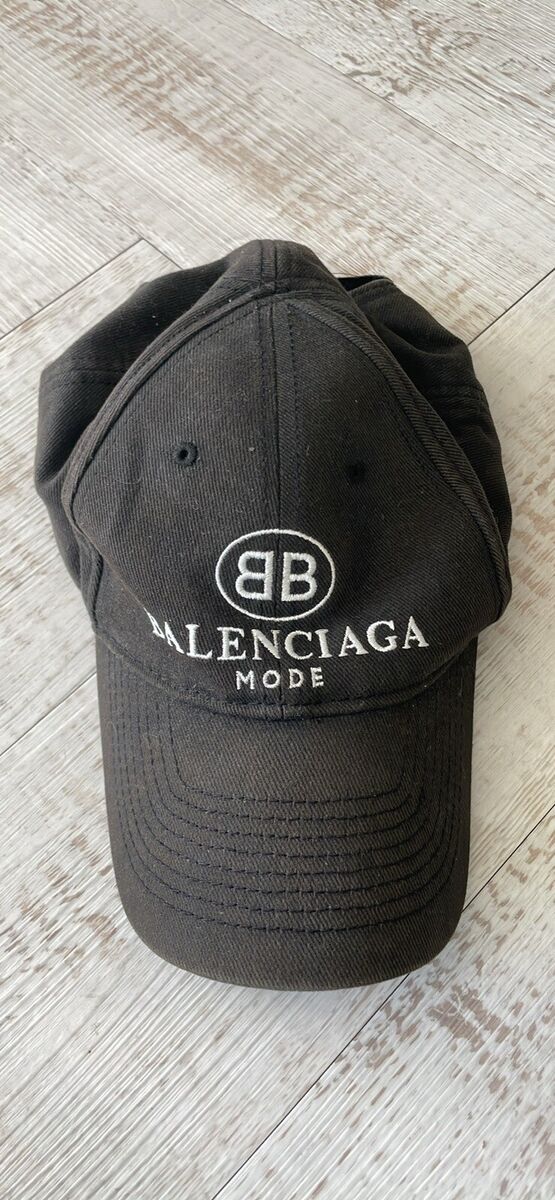 Balenciaga BB Mode Cap - Faded Black | eBay Balenciaga BB Mode Cap - Faded Black | eBay